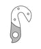 Union Derailleurhanger Gh-231 Pinarello 58 Mm Zilver