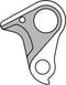 Union Derailleurhanger Gh-232 Felt 50 Mm Zwart
