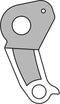 Union Derailleurhanger Gh-236 Ghost 62 Mm Zwart
