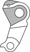 Union Derailleurhanger Gh-236 Ghost 62 Mm Zwart
