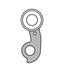 Union Derailleurhanger Gh-242 Haibike, Gt, B'twin 52 Mm Zwart
