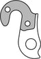 Union Derailleurhanger Gh-244 Bulls, Focus, Raleigh 50 Mm