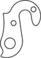 Union Derailleurhanger Gh-245 Bulls, Focus, Raleigh 50 Mm