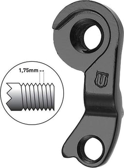 Union Derailleurhanger Gh-249 Bulls 64 Mm Zwart