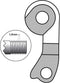 Union Derailleurhanger Gh-250 Bulls 62 Mm Zwart