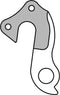 Union Derailleurhanger Gh-254 Bulls 56 Mm Zilver