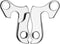 Union Derailleurhanger Gh-255 Bulls 60 Mm Zilver