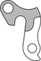Union Derailleurhanger Gh-255 Bulls 60 Mm Zilver