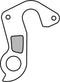 Union Derailleurhanger Gh-260 Cannondale, Bulls 50 Mm Zilver