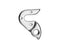 Marwi Derailleurpad GH-062 met schroefset M4x0.7