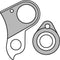 Union Gh-176 Derailleurhanger Aluminium Zwart