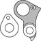 Union Gh-176 Derailleurhanger Aluminium Zwart