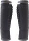 Union Handvatten Gp-07am 130 Mm Rubber Zwart/grijs Per Set