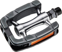 Union pedalen 823 alu zilver zwart grijze inleg bulk