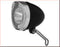 Union Retro LED Koplamp Zwart - Op Batterij