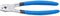 Unior Kettingponstang E320 24,3 Cm Staal/rubber Zilver/blauw
