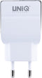 UNIQ Accessory Dual Port 2.1A thuislader - Micro USB Wit (CE)