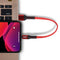 UNIQ Accessory Lightning USB Kabel 20cm snellader dataoverdracht - Rood