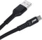 UNIQ Accessory snellader dataoverdracht Zwart Micro USB Kabel