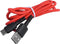 UNIQ Accessory USB Type-C Kabel 200cm snellader dataoverdracht Nylon - Rood