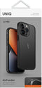 Uniq - Air - Fender hoesje voor iPhone - 14 - Pro - grijs - getint