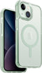 Uniq Hoesje Geschikt voor iPhone 15 Hoesje - Uniq Combat Magsafe Backcover - groen