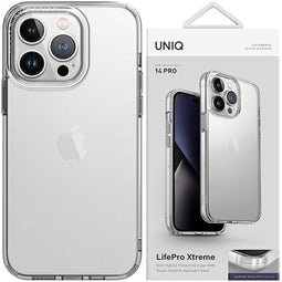 UNIQ - LifePro - Xtreme case iPhone - 14 - Pro - Max - 6.7 - transparant/kristalhelder