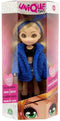 UNIQUE EYES, 25 cm pop - Amy, Met hun ogen je volgen, met kleertjes, Speelgoed voor kinderen vanaf 3 jaar, MYM121