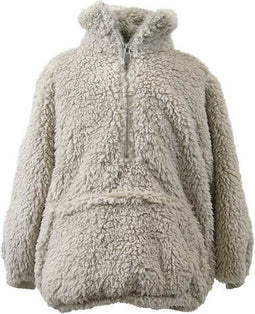 Unique Living- Hoodie Willow - kids/peuter - 43x47cm - chateau grey