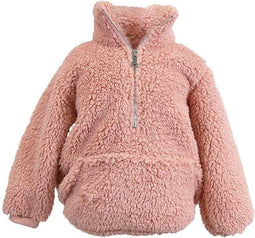 Unique Living - HOODIE WILLOW - KIDS/PEUTER - 43X47CM - Old Pink.