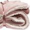 Unique Living Lars - Fleece Plaid - 150x200 cm - Oud roze