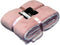 Unique Living Lars - Fleece Plaid - 150x200 cm - Oud roze