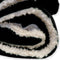 Unique Living Lars - Fleece Plaid - 150x200 cm - Zwart