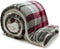 Unique Living | Larsson plaid 150x200cm grey/red