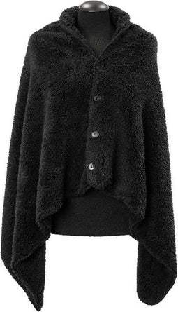 Unique Living - Omslagplaid Nox - 75x150cm - Black