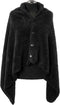 Unique Living - Omslagplaid Nox - 75x150cm - Black