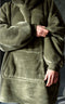 Unique Living | Oversized Hoodie 70x50x87cm deep green