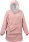Unique Living OVERSIZED HOODIE LILLY - 70x50x87 cm - Heerlijk warm - Effen kleur - Teddy binnenkant