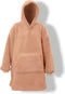 Unique Living - Oversized Hoodie Teddy - Old Pink - 70x50x87 - one size