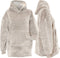 Unique Living Oversized kids Hoodie Chateau Grey