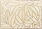 Unique Living | Placemat Nissa | Rechthoekig | Polyester | Goud | 30x45cm