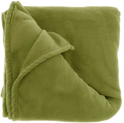 Unique Living - Plaid Claudi 130x160cm Olive Green