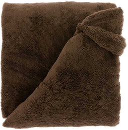Unique Living Plaid Justin - Polyester - Bruin - 150 x 200 x 0 cm (BxHxD)
