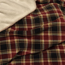 Unique Living Plaid Kody Rood 130x160 cm