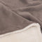 Unique Living Plaid Lars - Fleece - 150x200 cm - Taupe