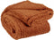 Unique Living | Teddy plaid 150x200cm leather brown