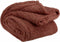 Unique Living | Teddy plaid 150x200cm redwood