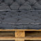 Unique Living Zitkussen Scandic Donker Grijs - 120 x 80 cm