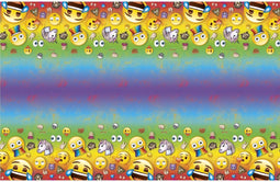 UNIQUE - Plastic Emoji Rainbow tafelkleed - Decoratie > Tafelkleden, placemats en tafellopers