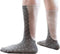 Unisex - kuithoogte - stip - bruin 43 - 46 - Xpandasox